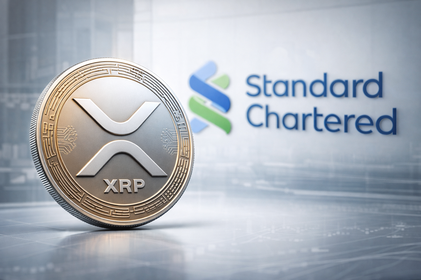 XRP Preisziele Standard Chartered