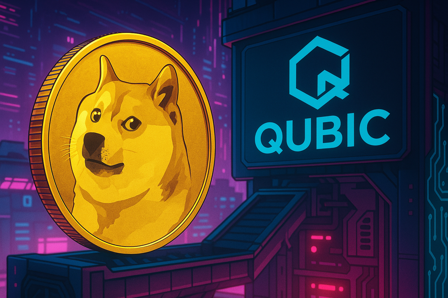Qubic stellt auf Dogecoin Mining um: Phase 3 beginnt
