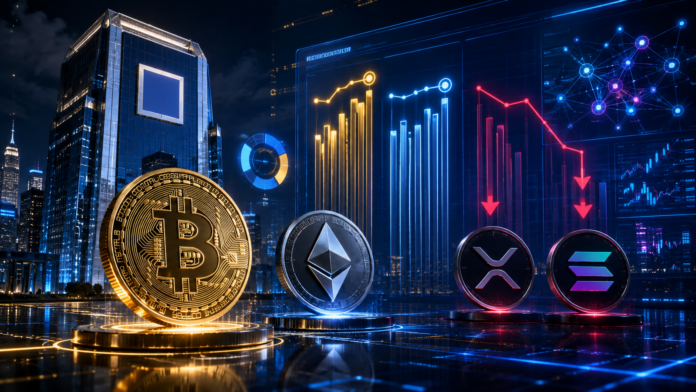 Goldman Cuts Crypto ETFs and Exits XRP and Solana
