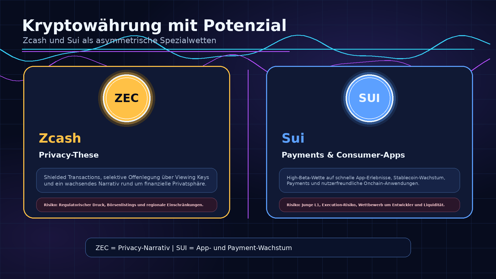 Krptowährung mit Potential