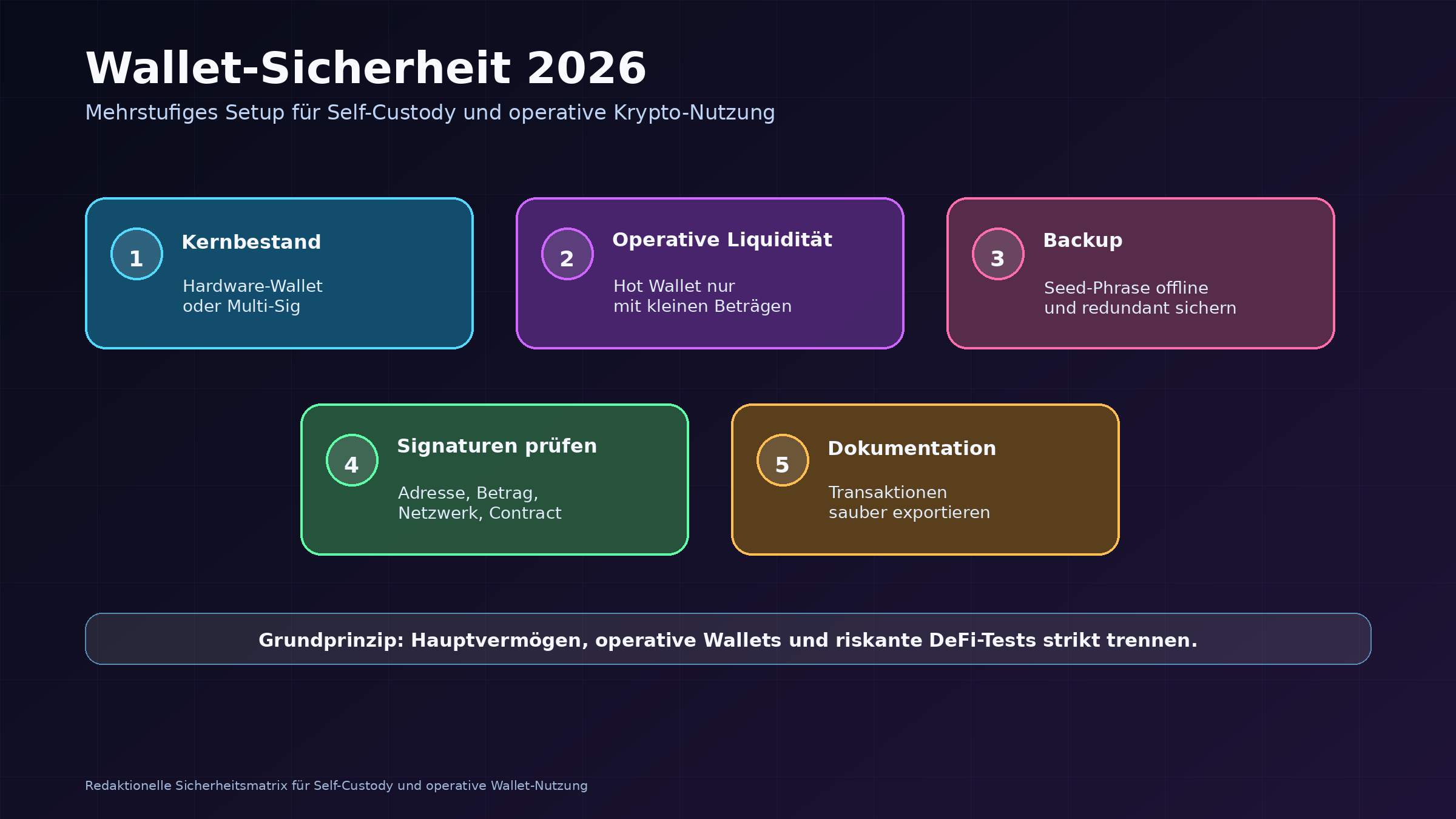 Krypto-Wallet-Sicherheit