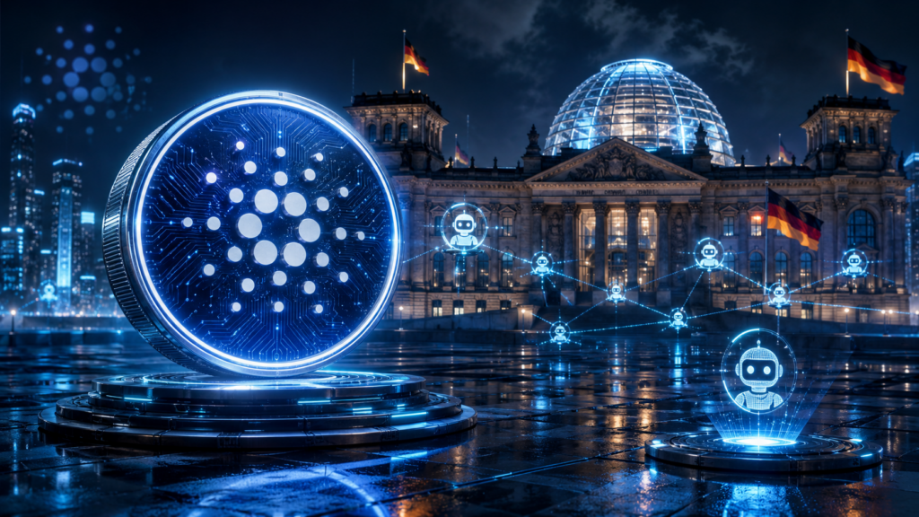 Cardano Projekt Masumi stellt KI Agenten im Bundestag vor