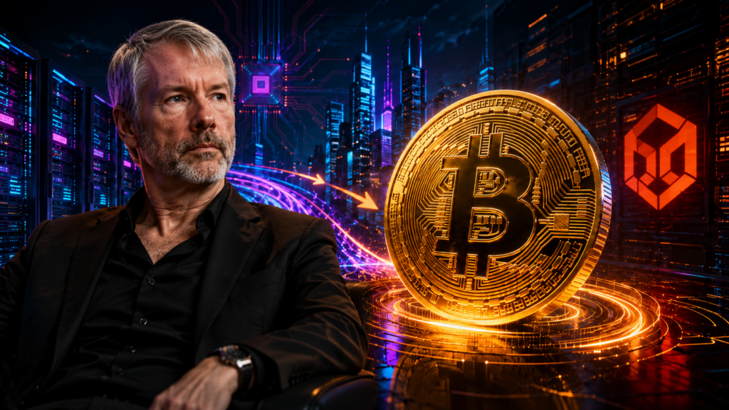 Saylor Says Bitcoin Can 500x as AI Drains Capital