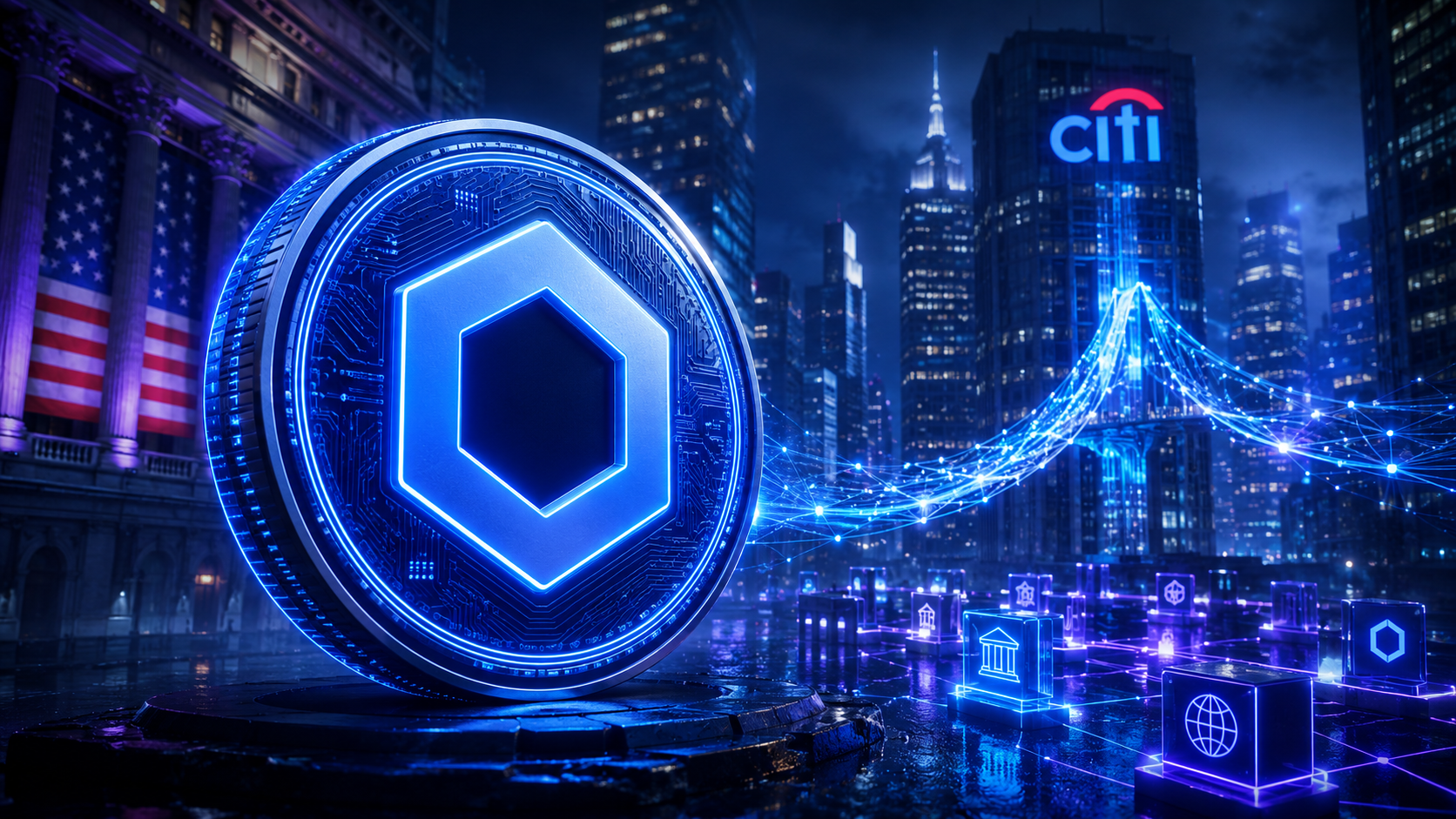 Chainlink Gets Key Mention In Citi’s $5.5 Trillion Tokenization Outlook